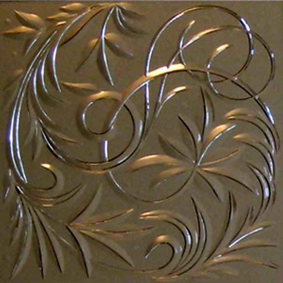 Calico - from the Brilliant Cutting Traditional Designs portfolio | Ellison Art Glass