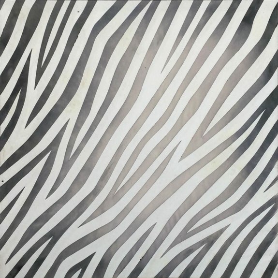 Zebra - from the Antique Mirror Patterns and Designs portfolio | Ellison Art Glass