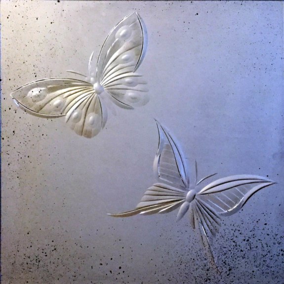 Butterflies - from the Brilliant Cutting Contemporary Designs portfolio | Ellison Art Glass