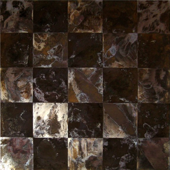 Checkerboard - from the Antique Mirror Patterns and Designs portfolio | Ellison Art Glass