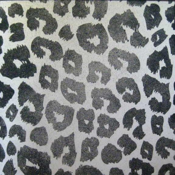 Leopard - from the Antique Mirror Patterns and Designs portfolio | Ellison Art Glass
