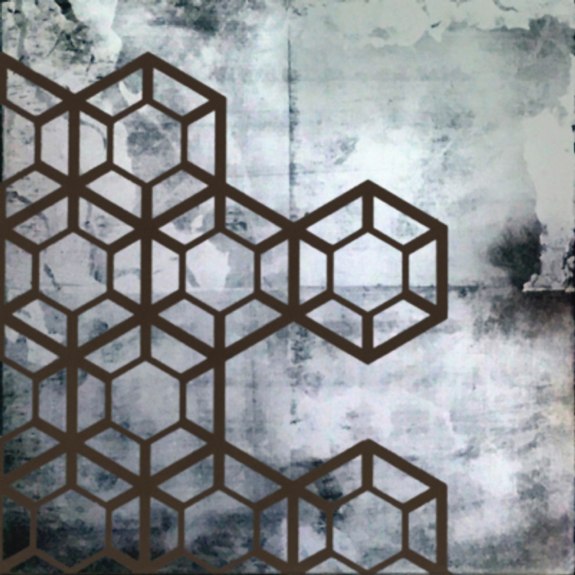 Hive - from the Verre Eglomise portfolio | Ellison Art Glass