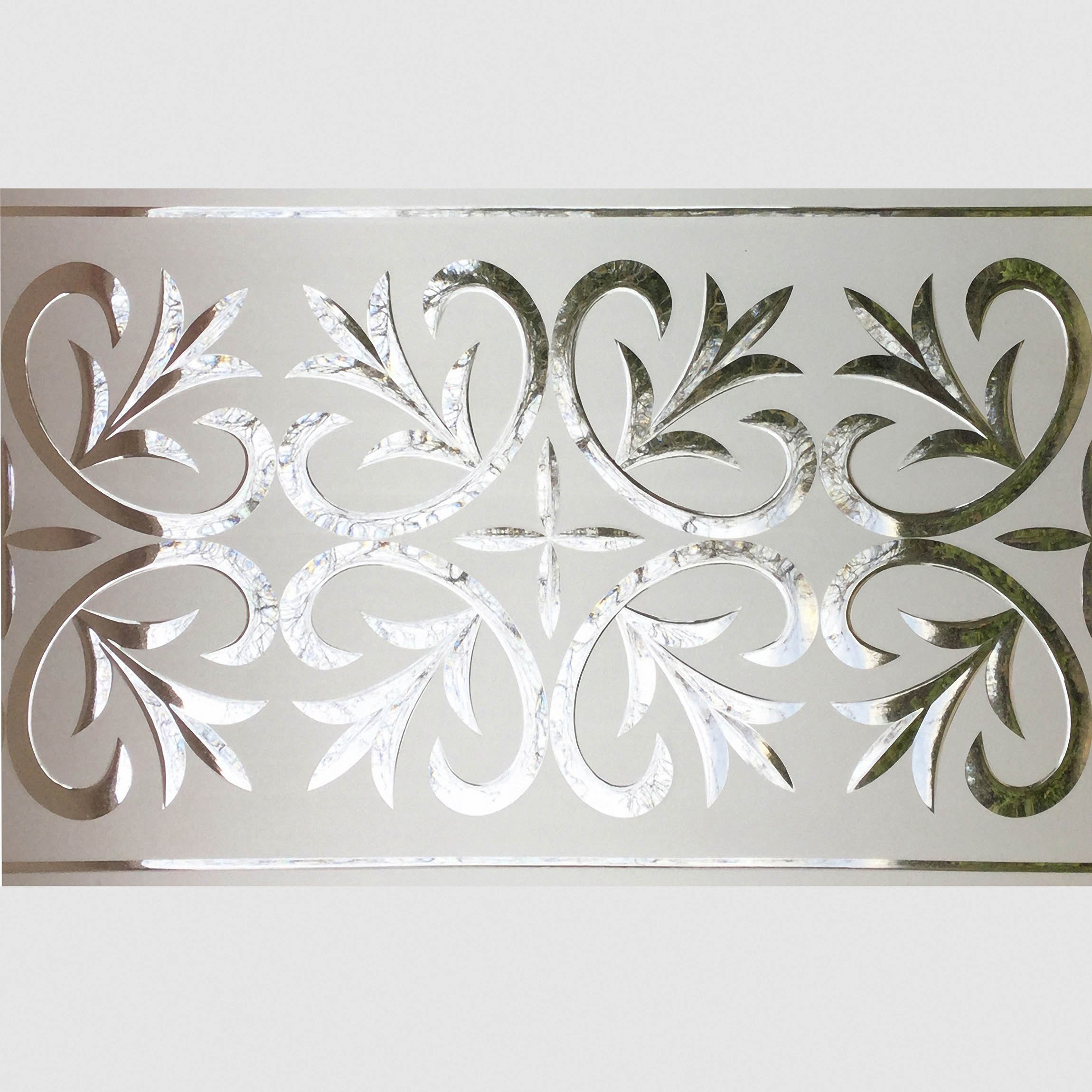 Lavine from the Sandblast Etching portfolio Ellison Art Glass