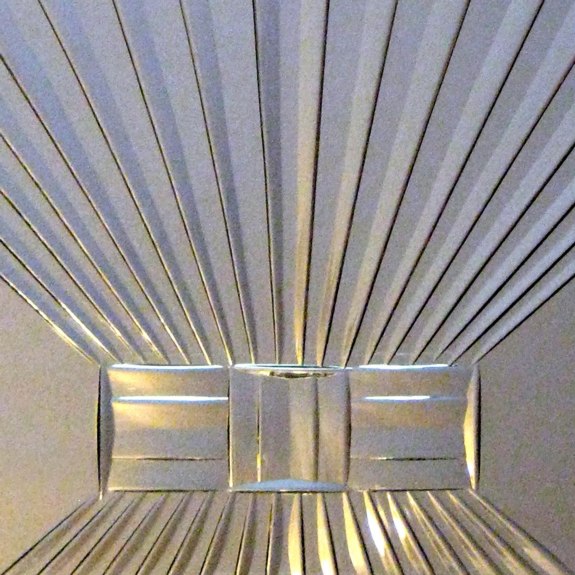 Deco Pleat - from the Brilliant Cutting Traditional Designs portfolio | Ellison Art Glass